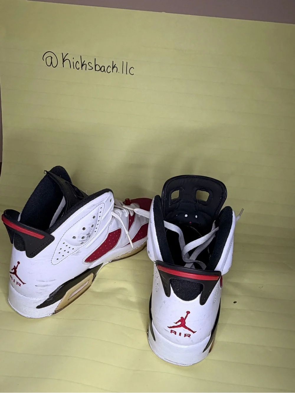 Jordan Red and White Men's Basketball Sneakers